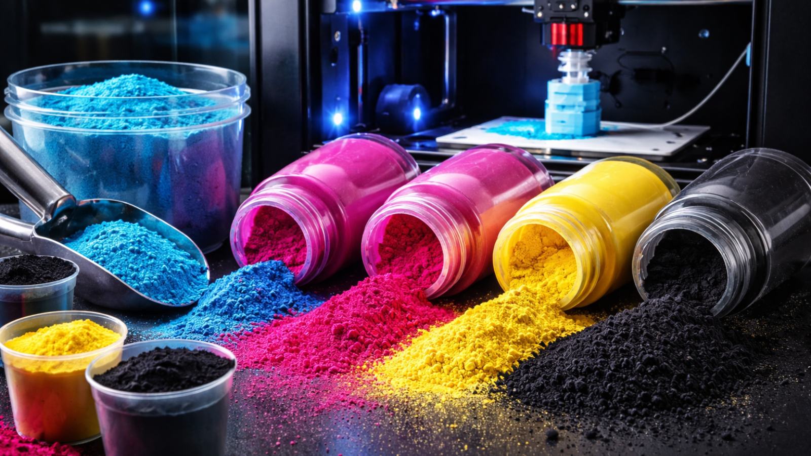 Farba proszkowa do Drukarek 3D